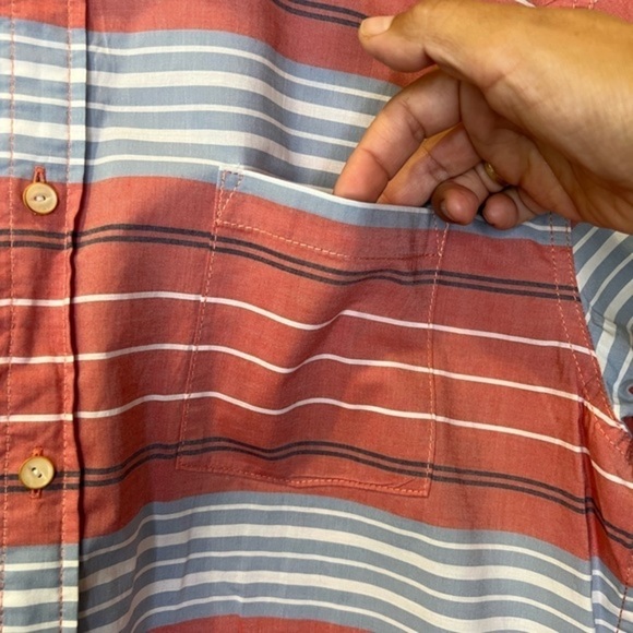 Quicksilver Classic Striped Button Down Shirt - Picture 4 of 9